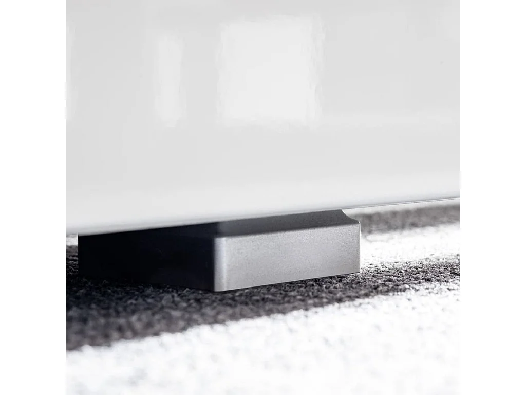 Ensemble Meuble mural TV 5 pcs lumières LED Haute Brillance