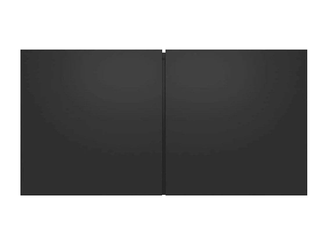 5-tlg. TV-Schrank-Set Schwarz Holzwerkstoff