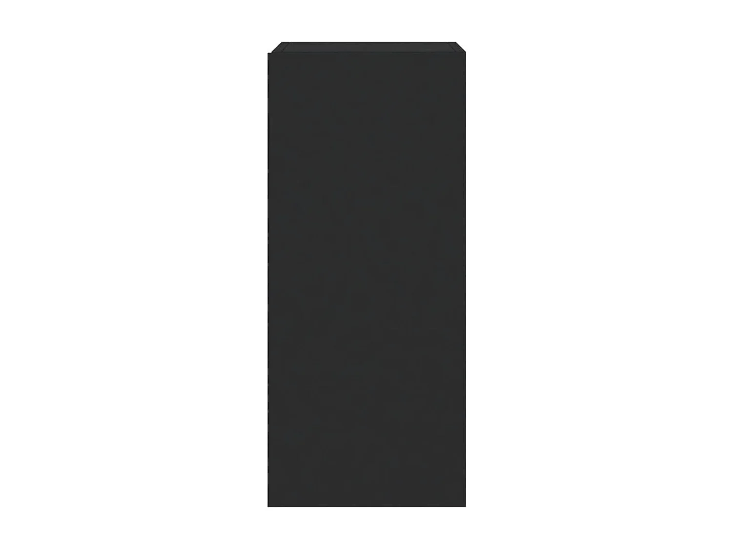 Móveis de parede p/ TV com luzes LED 2 pcs 30,5x35x70 cm preto