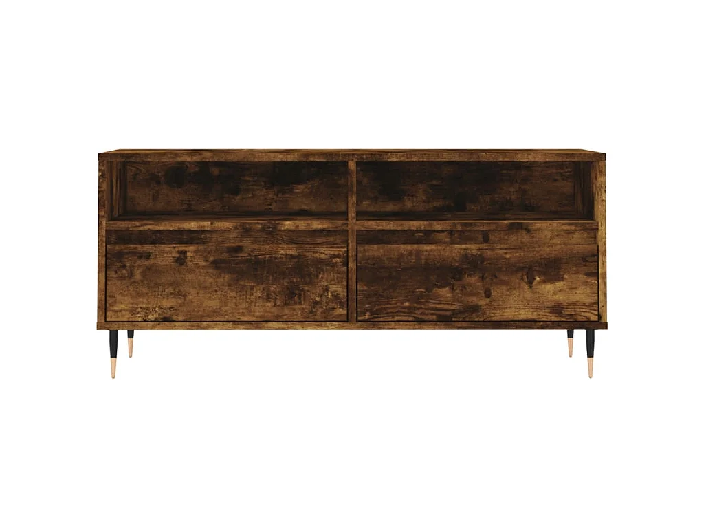 TV-Schrank Räuchereiche 100x34,5x44,5 cm Holzwerkstoff
