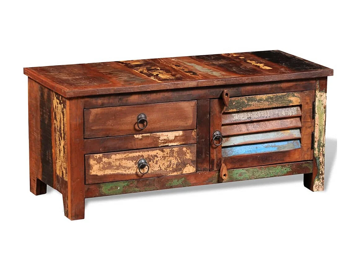 TV-Schrank Altholz Massiv