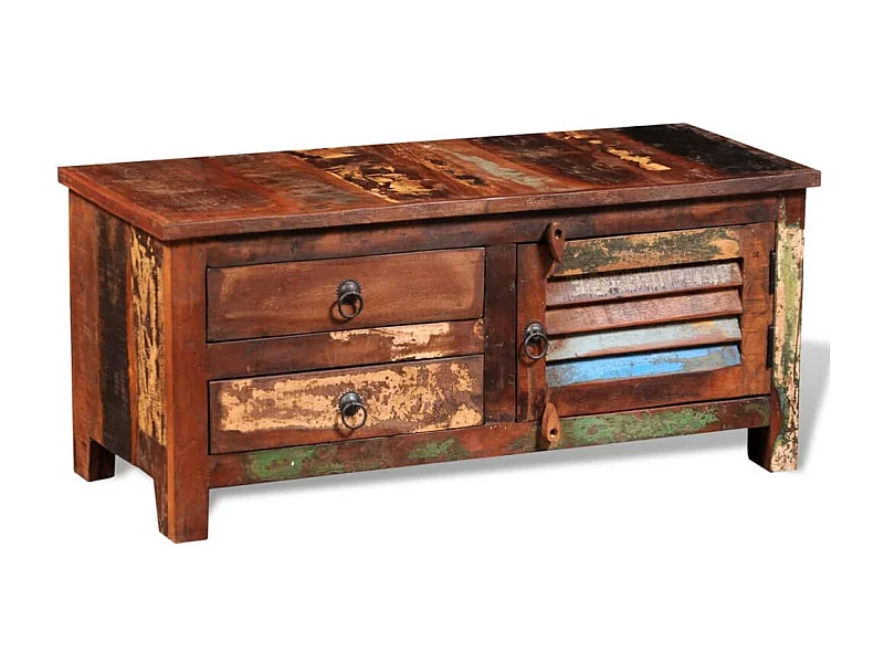 TV-Schrank Altholz Massiv