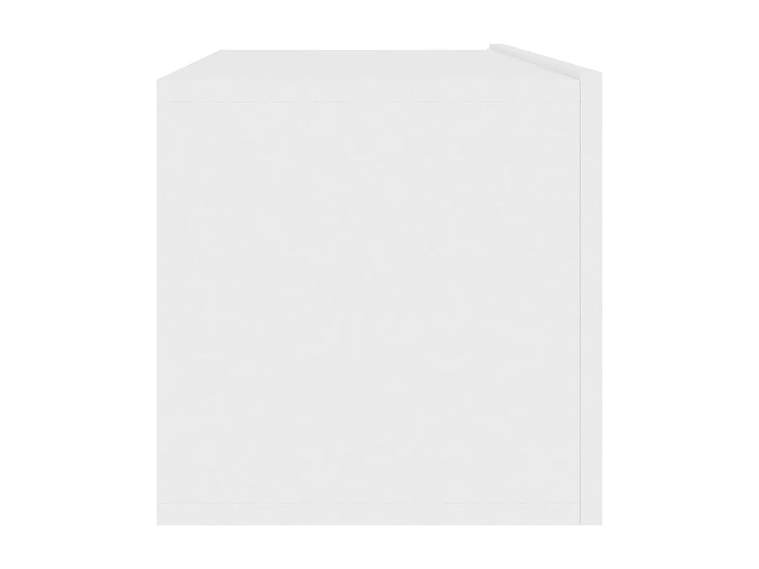 Tv-meubel 100x30x30 cm bewerkt hout wit