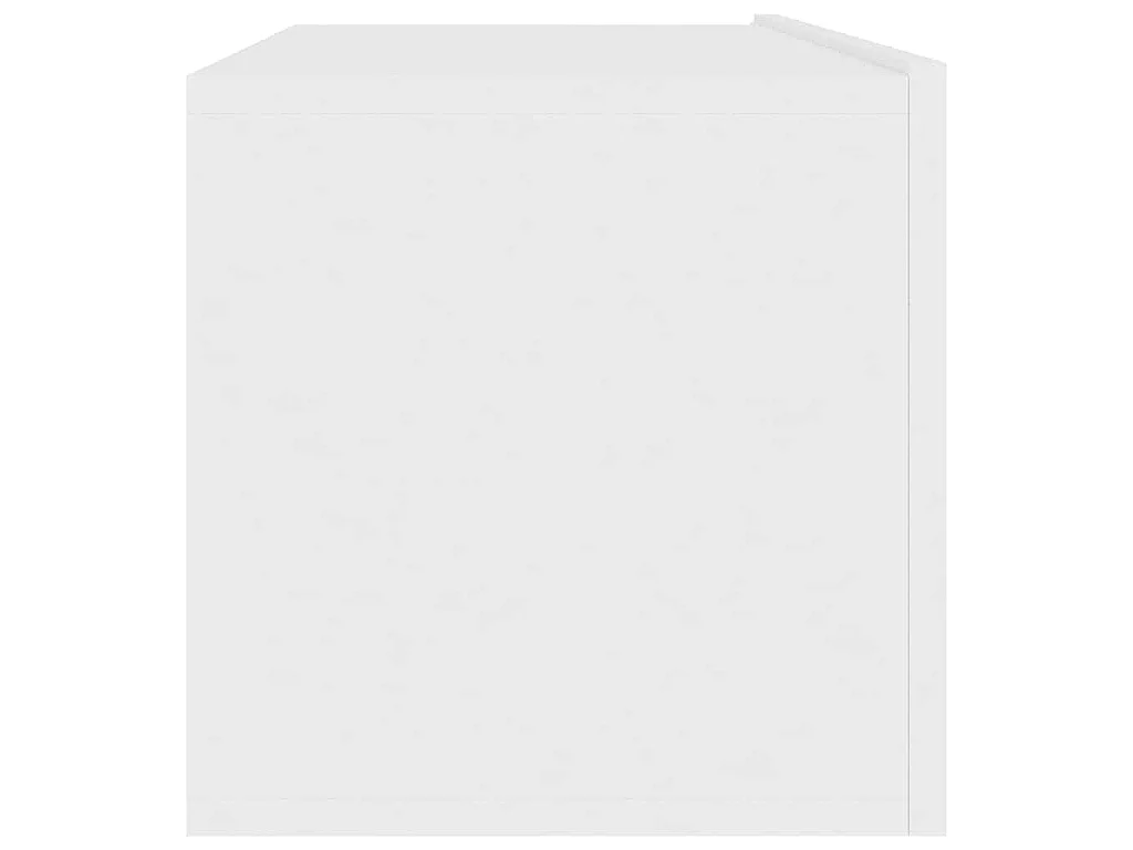 Meuble TV Blanc 100x30x30 cm Bois d’ingénierie