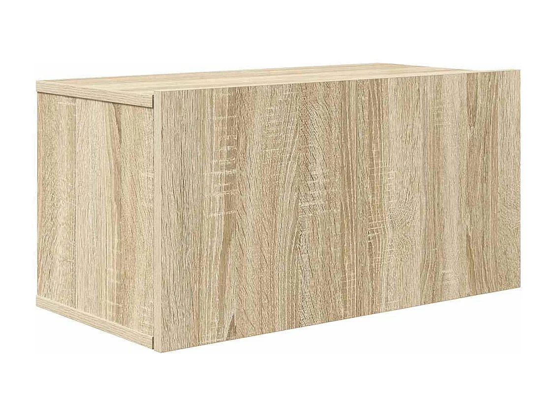 10-delige Tv-meubelset bewerkt hout sonoma eikenkleurig