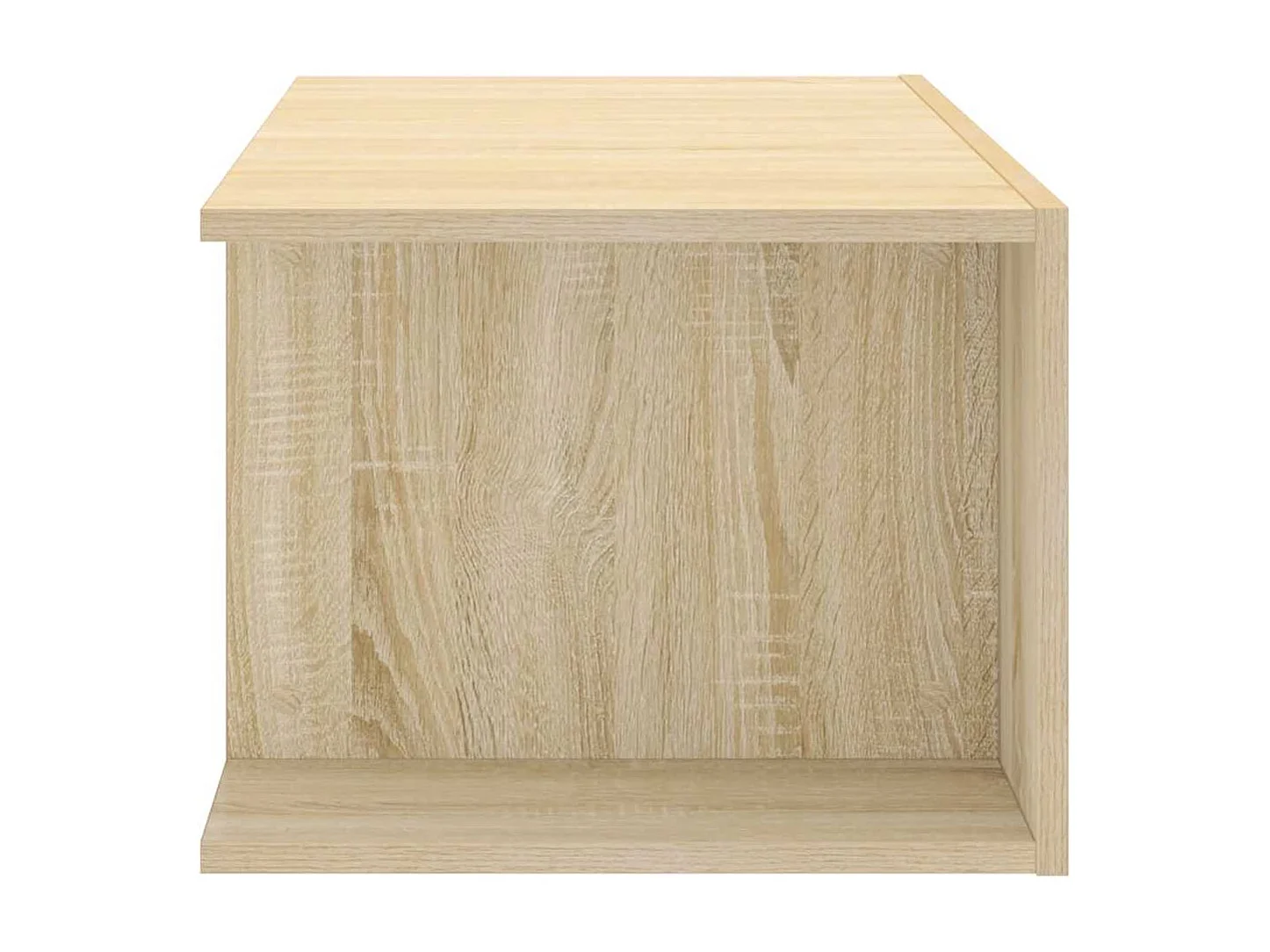 Meuble TV avec lumières LED chêne sonoma 90x39x30 cm