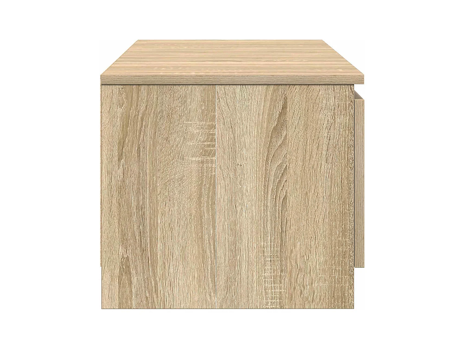 Mobile TV Rovere Sonoma 140x40x35,5 cm in Legno Multistrato