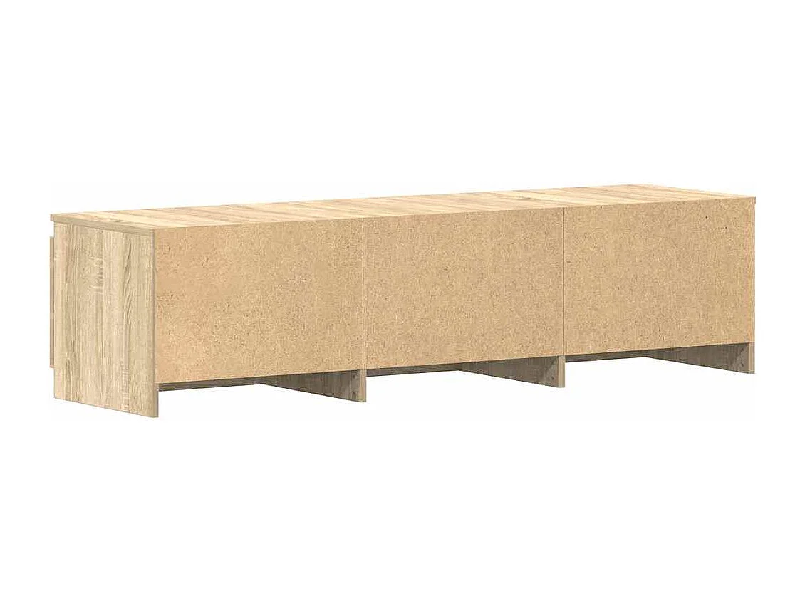 Meuble TV Chêne sonoma 140x40x35,5 cm Bois d'ingénierie