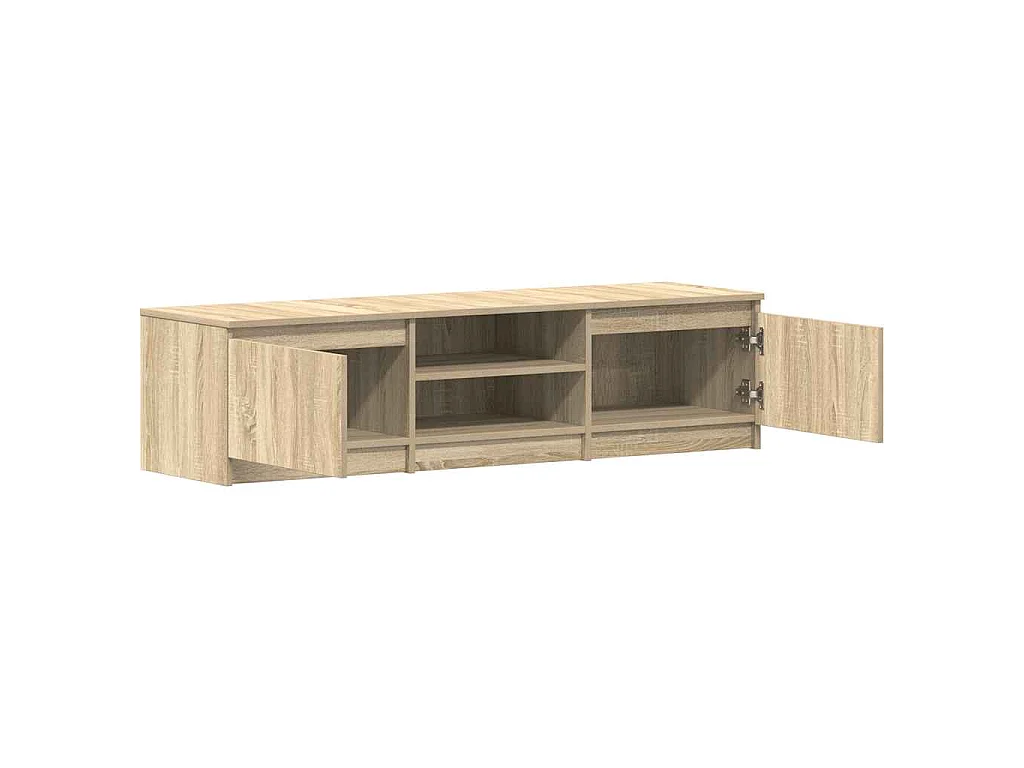 Meuble TV Chêne sonoma 140x40x35,5 cm Bois d'ingénierie