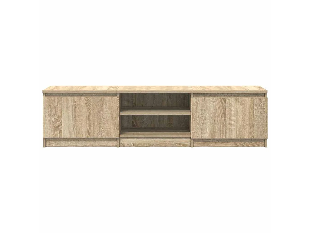 Meuble TV Chêne sonoma 140x40x35,5 cm Bois d'ingénierie