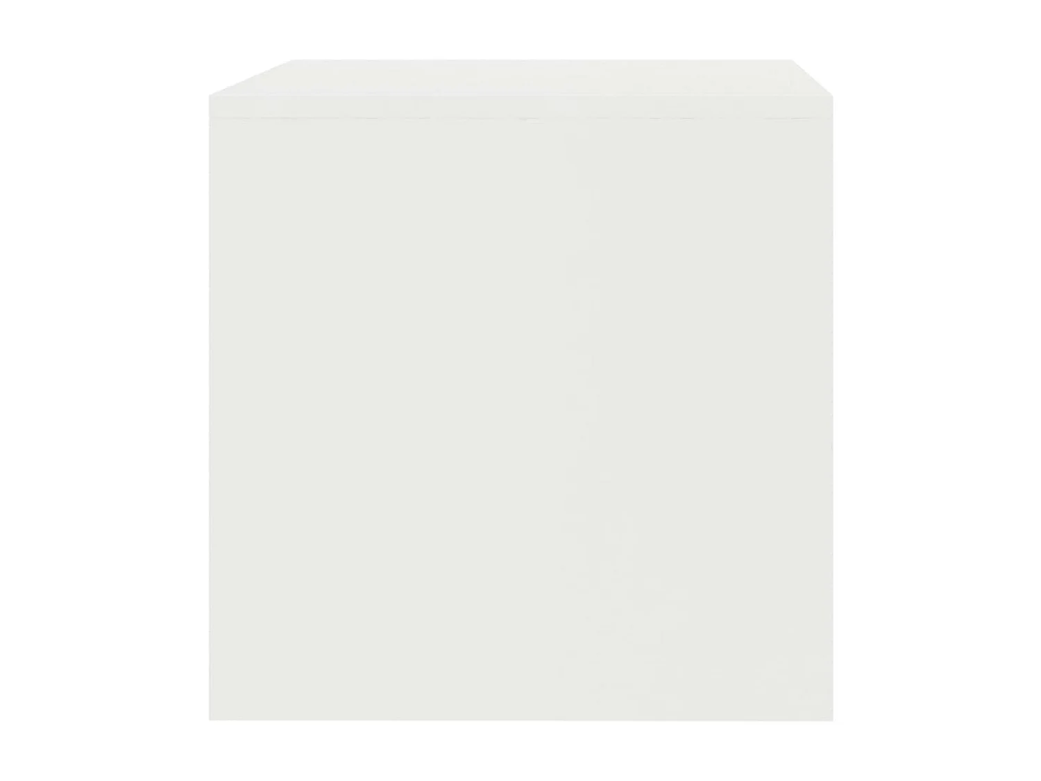 Meuble TV Blanc 80x40x40 cm Bois d’ingénierie