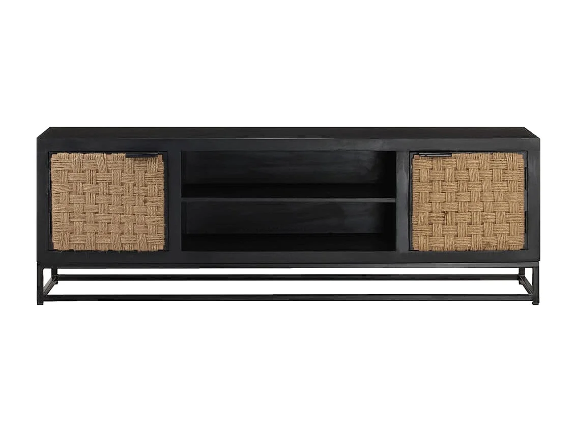 Móvel de TV 120x30x40 cm madeira de mangueira maciça