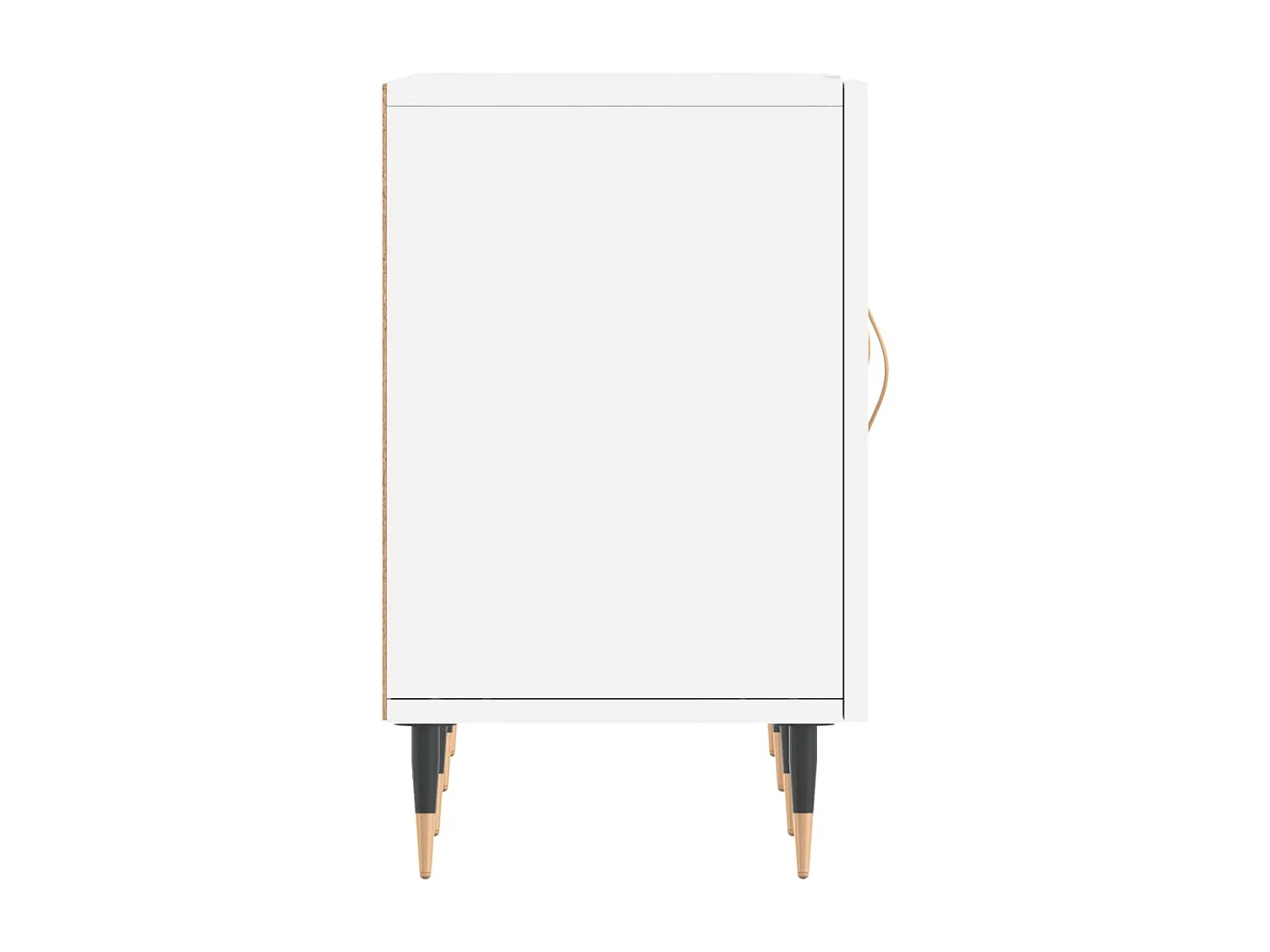 Mueble para TV madera de ingeniería blanco 150x30x50 cm