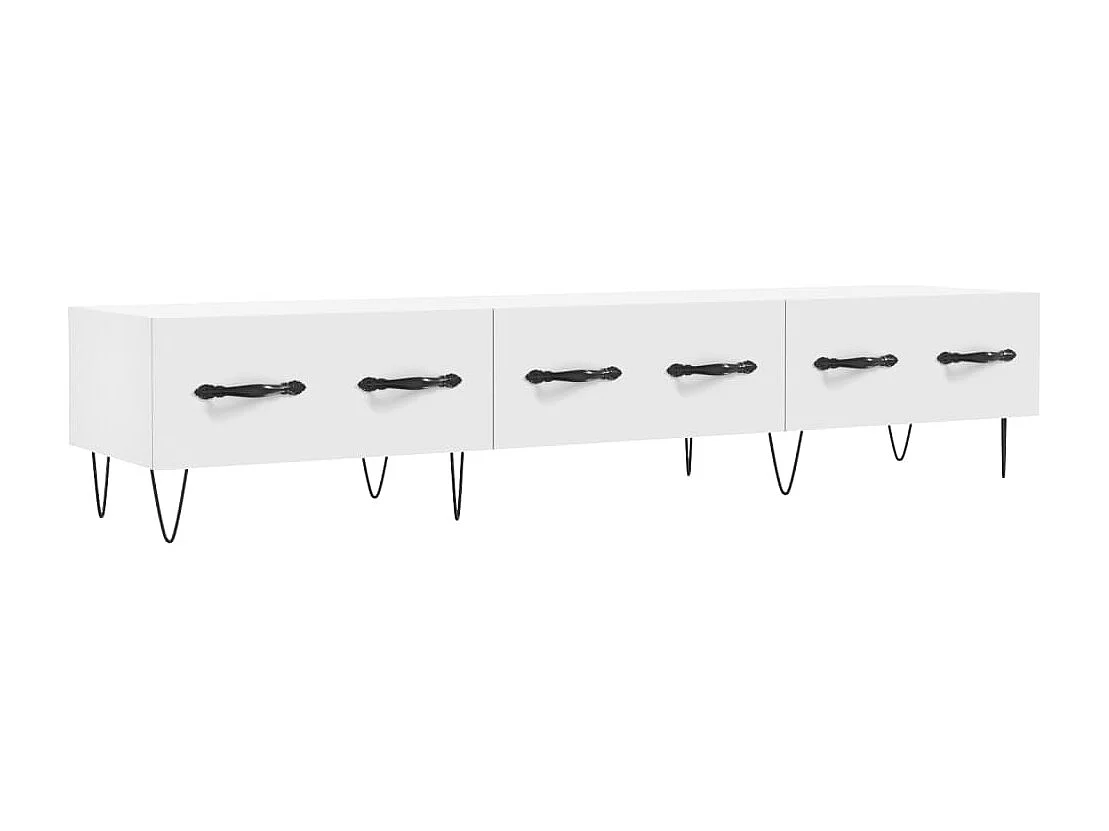 TV-Schrank Weiß 150x36x30 cm Holzwerkstoff