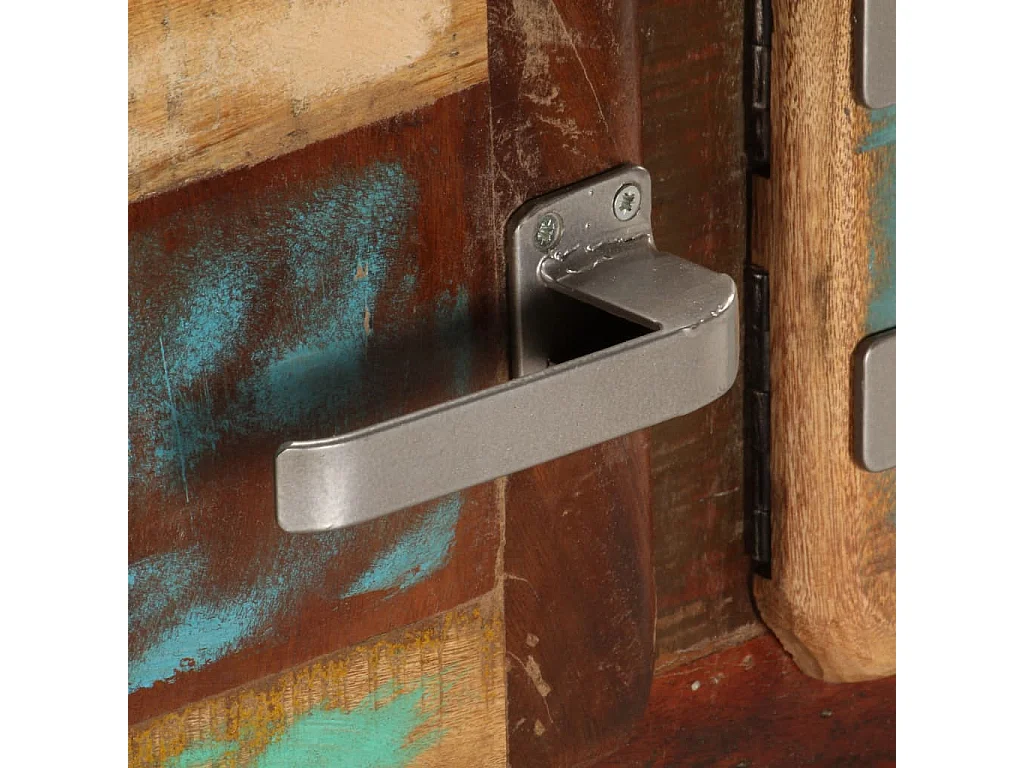 Tv-meubel 120x30x37 cm massief gerecycled hout