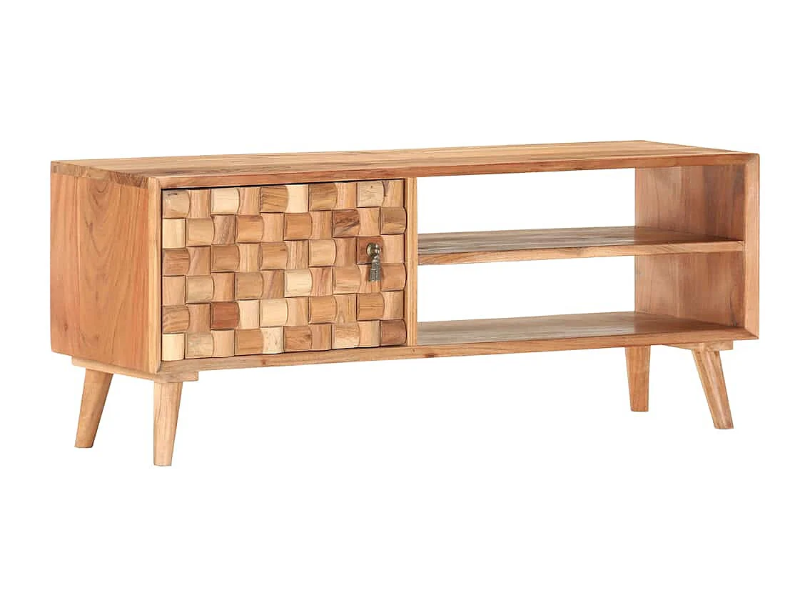 Meuble TV 100x30x40 cm Bois d'acacia massif
