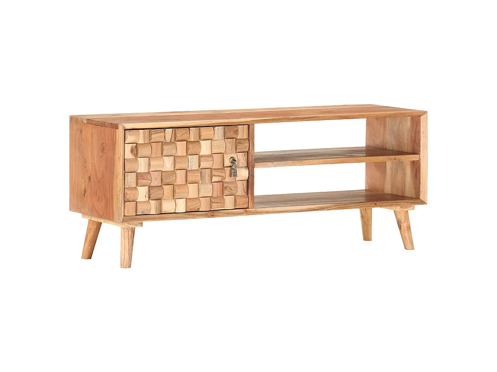 Tv-meubel 100x30x40 cm massief acaciahout