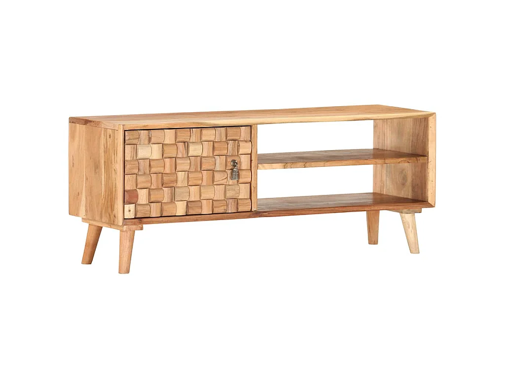 Tv-meubel 100x30x40 cm massief acaciahout