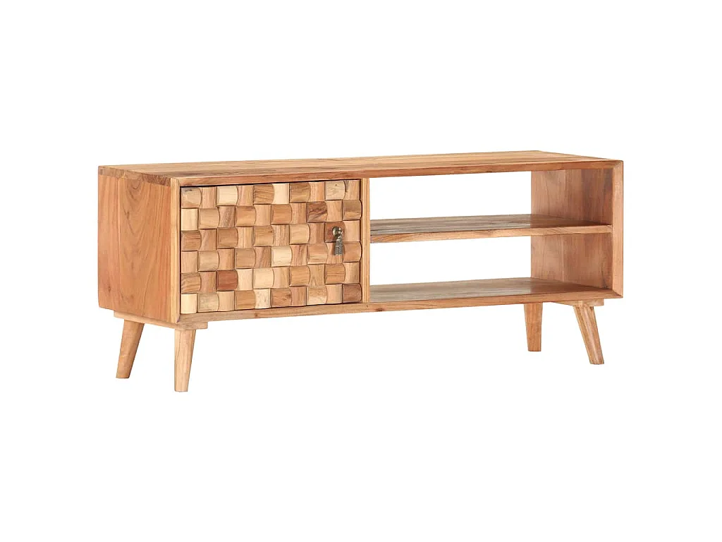 Tv-meubel 100x30x40 cm massief acaciahout