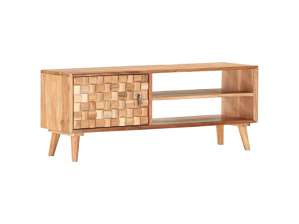 Tv-meubel 100x30x40 cm massief acaciahout