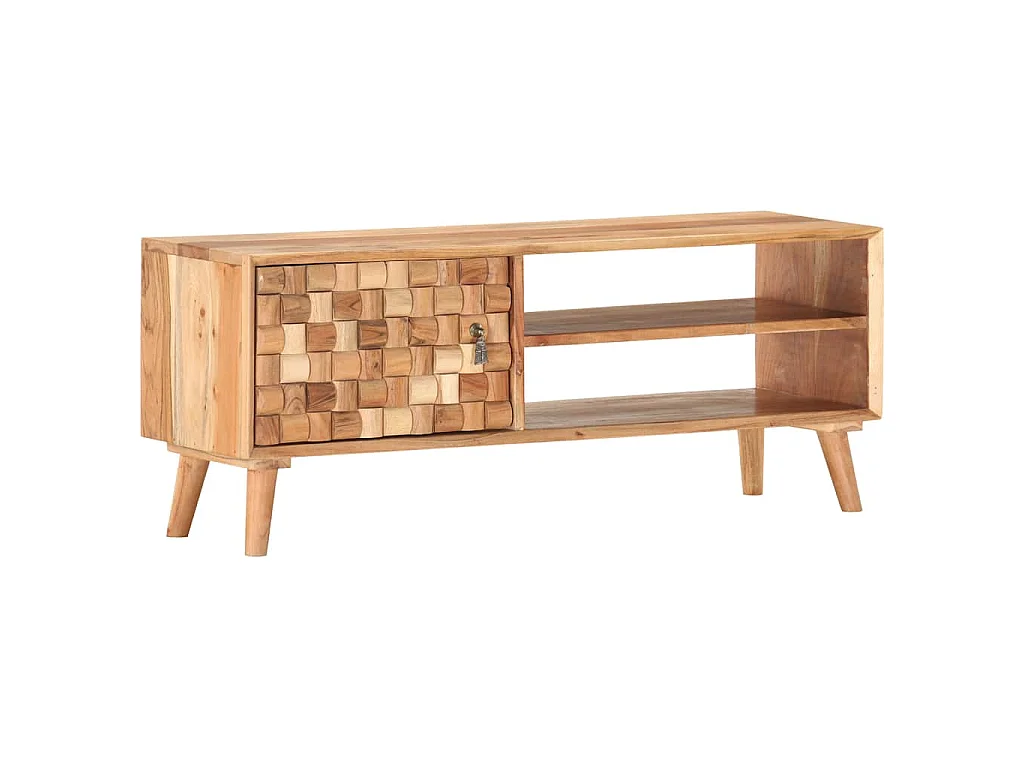 Tv-meubel 100x30x40 cm massief acaciahout