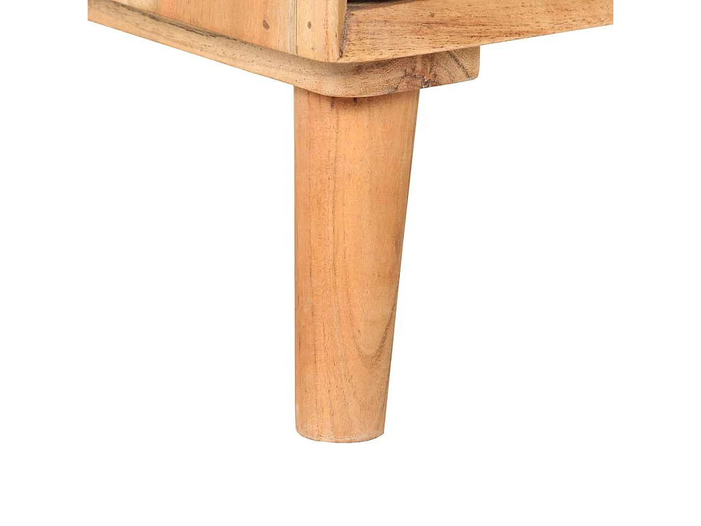Tv-meubel 100x30x40 cm massief acaciahout