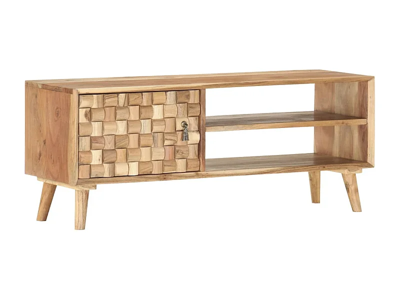 Meuble TV 100x30x40 cm Bois d'acacia massif