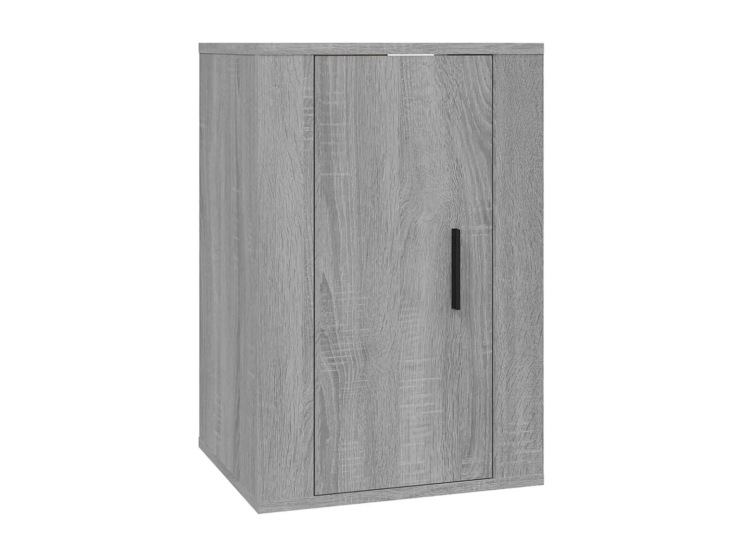 Set Mobili Porta TV 2 pz Grigio Sonoma in Legno Multistrato