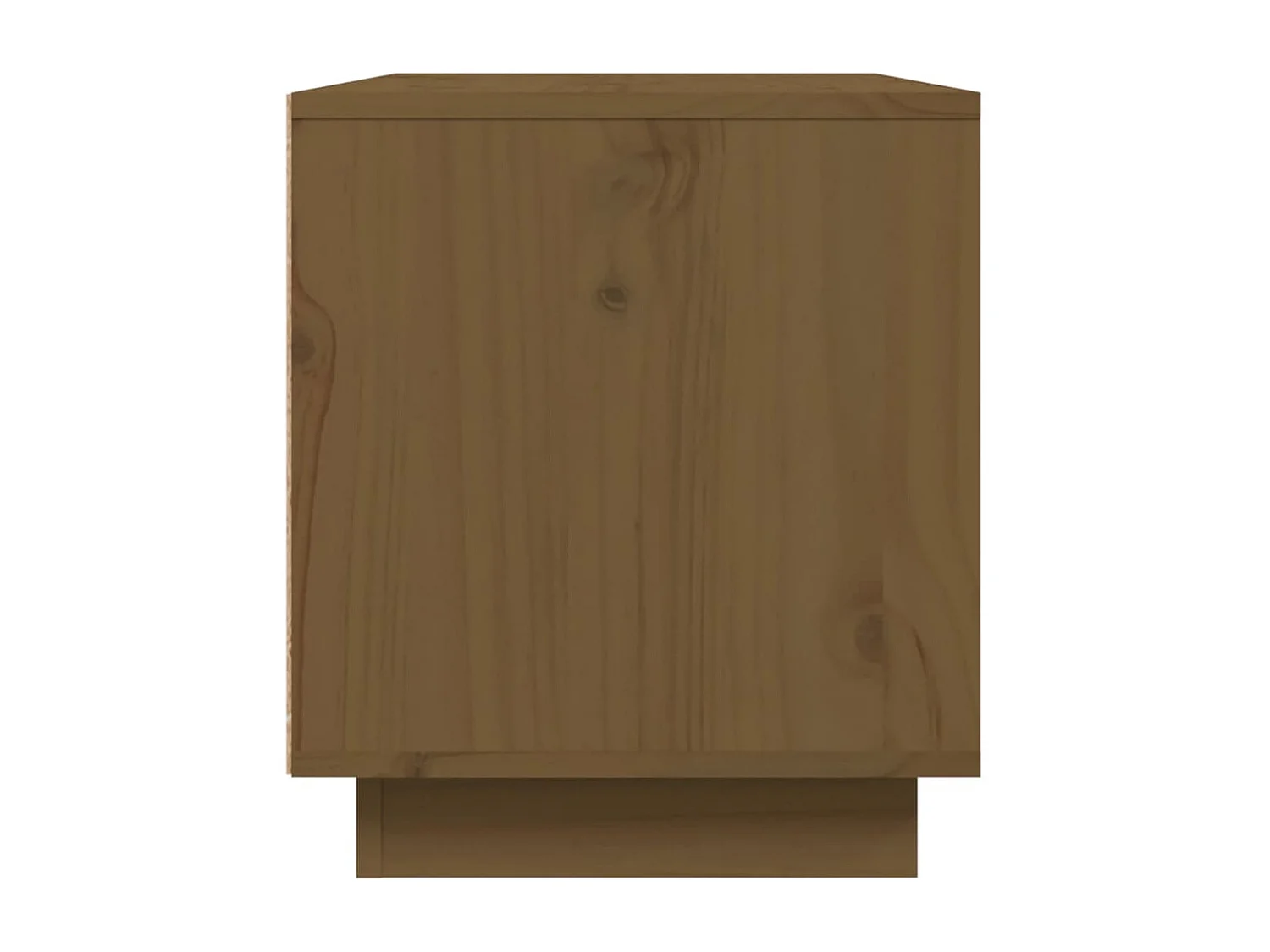 TV-Schrank Honigbraun 80x35x40,5 cm Massivholz Kiefer