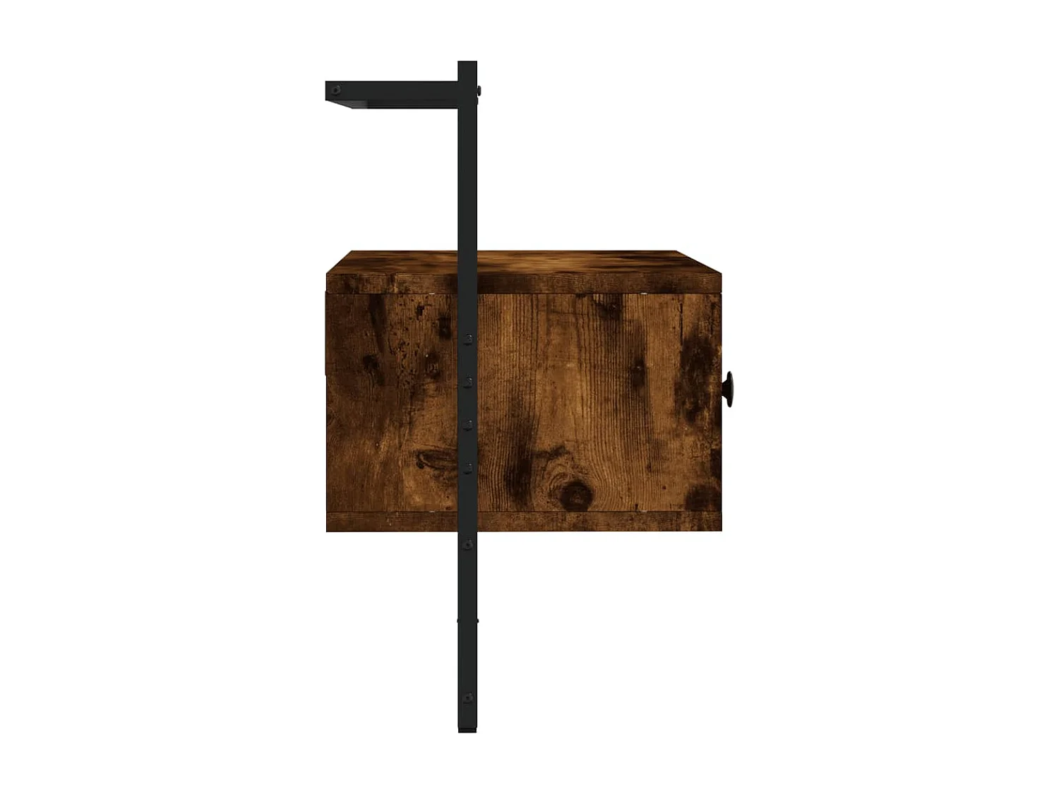 TV-Wandschrank Räuchereiche 60,5x30x51 cm Holzwerkstoff