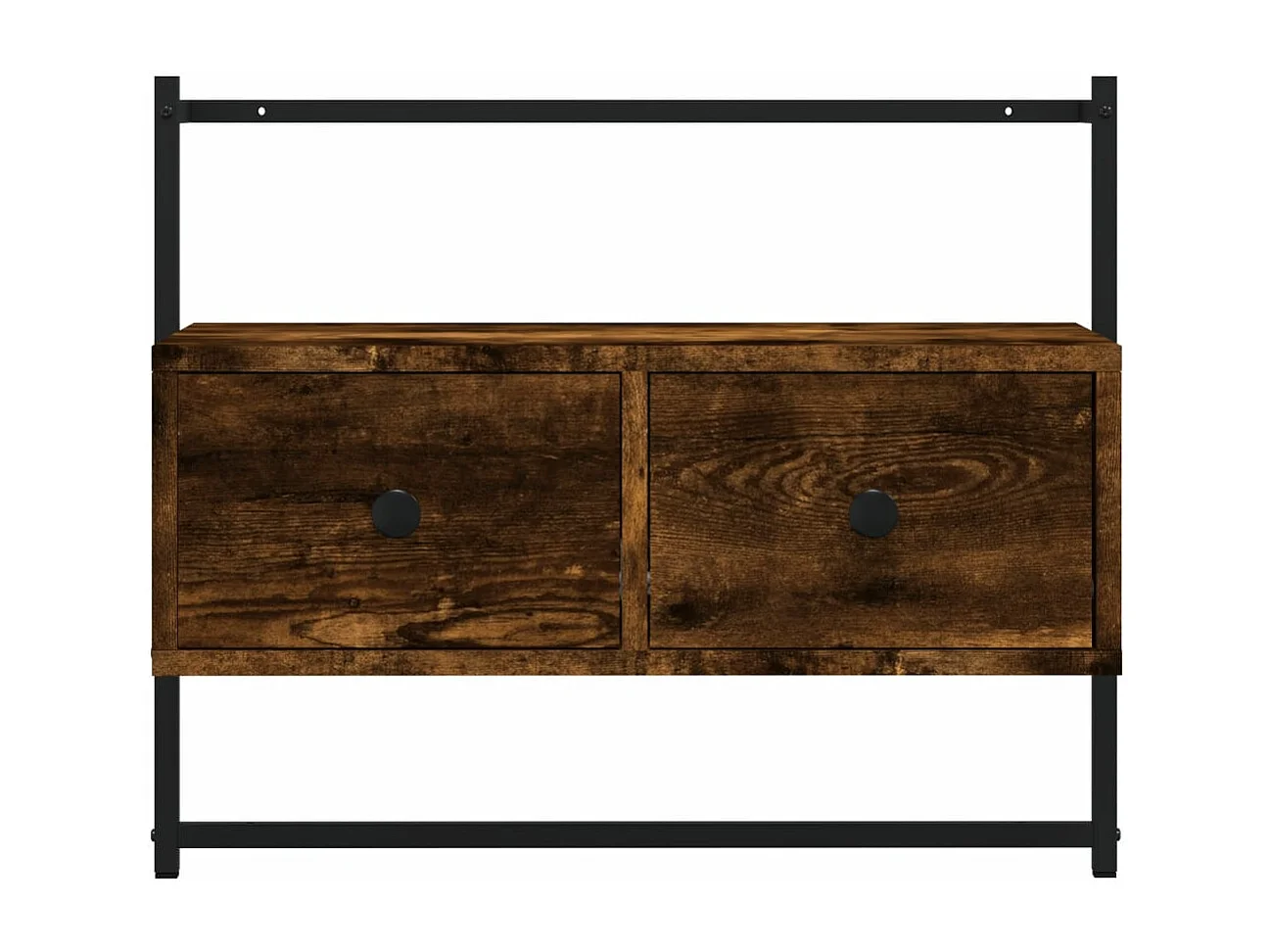 TV-Wandschrank Räuchereiche 60,5x30x51 cm Holzwerkstoff