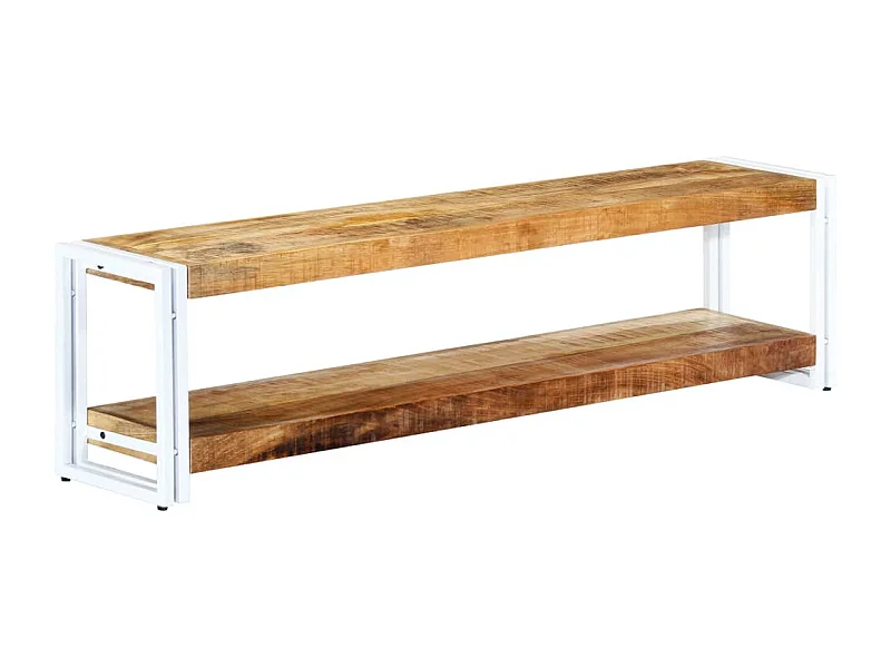 Tv-meubel 150x30x40 cm massief mangohout