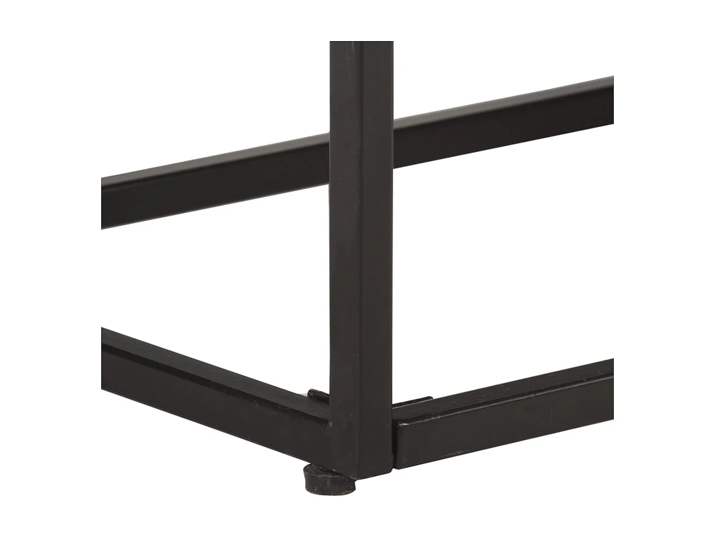 Tv-meubel 130x30x45 cm ruw mangohout