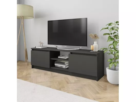 Kauf Unique TV-Schrank Grau 120×30×35,5 cm Holzwerkstoff