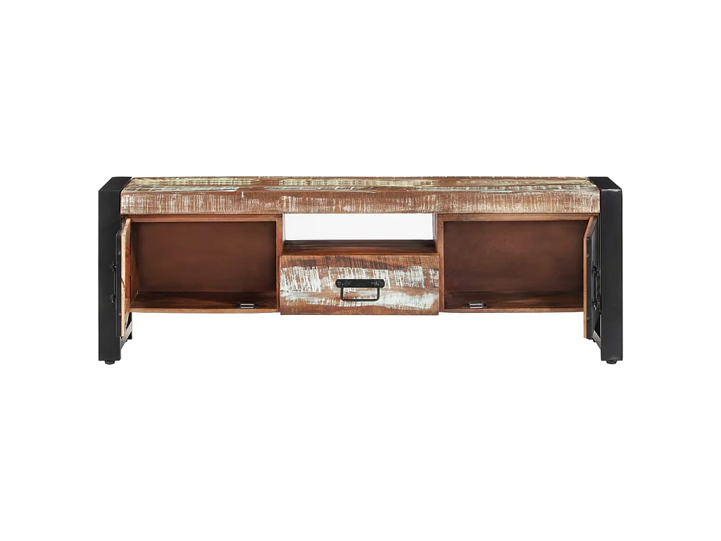 Tv-meubel 120x30x40 cm massief gerecycled hout