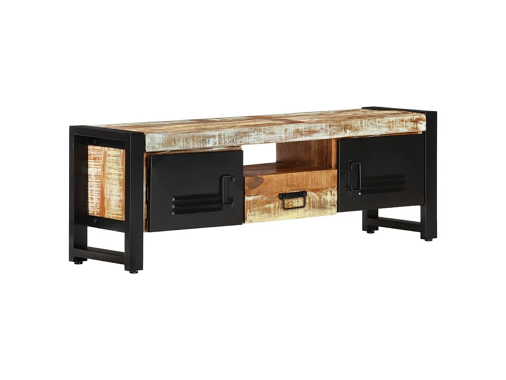 Tv-meubel 120x30x40 cm massief gerecycled hout