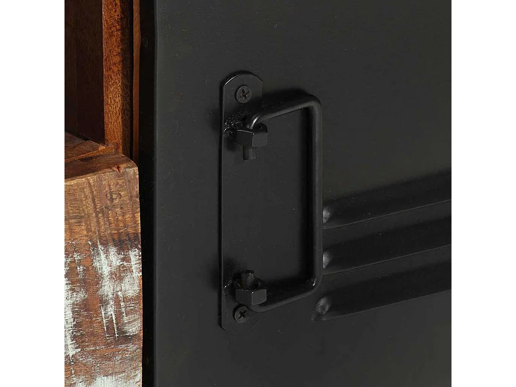 Meuble TV 120x30x40 cm Bois massif de récupération