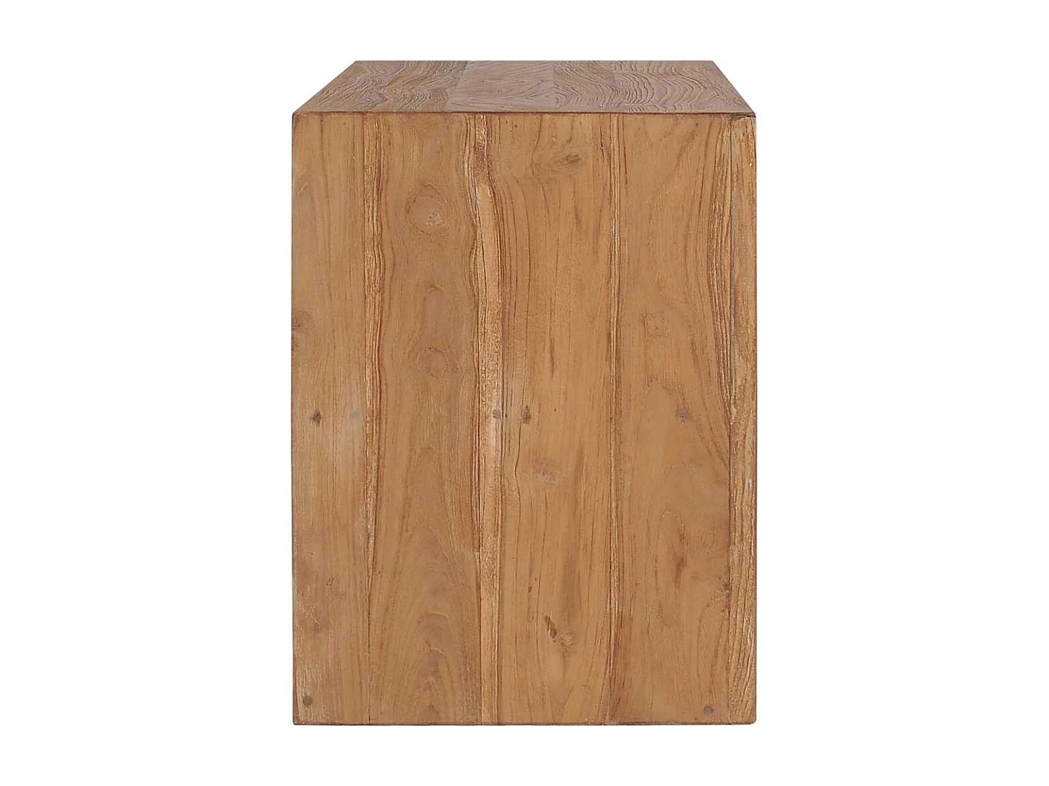 TV-Schrank 90x30x40 cm Massivholz Teak