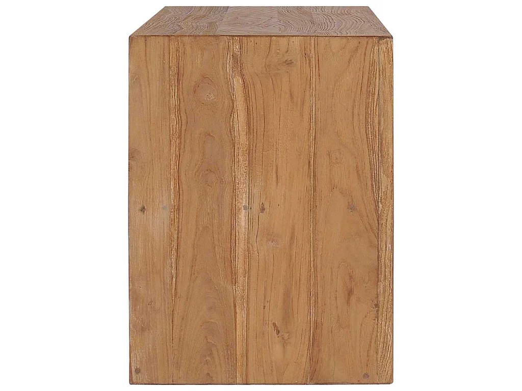 Tv-meubel 90x30x40 cm massief teakhout