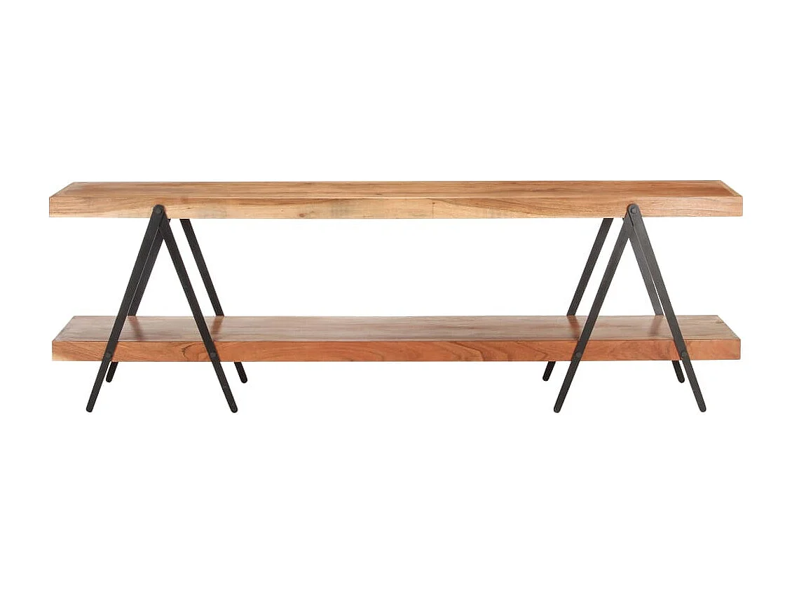 Meuble TV 160x40x50 cm Bois d'acacia solide