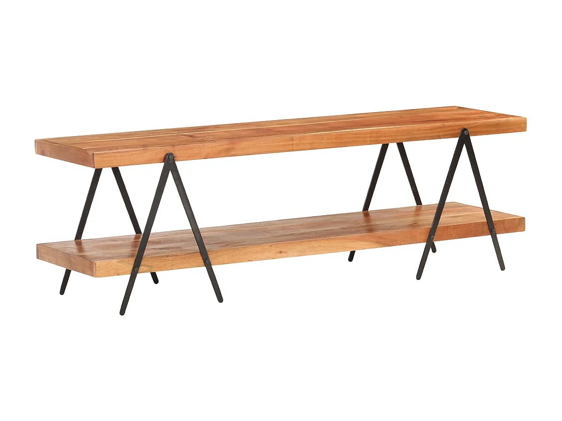 Meuble TV 160x40x50 cm Bois d'acacia solide