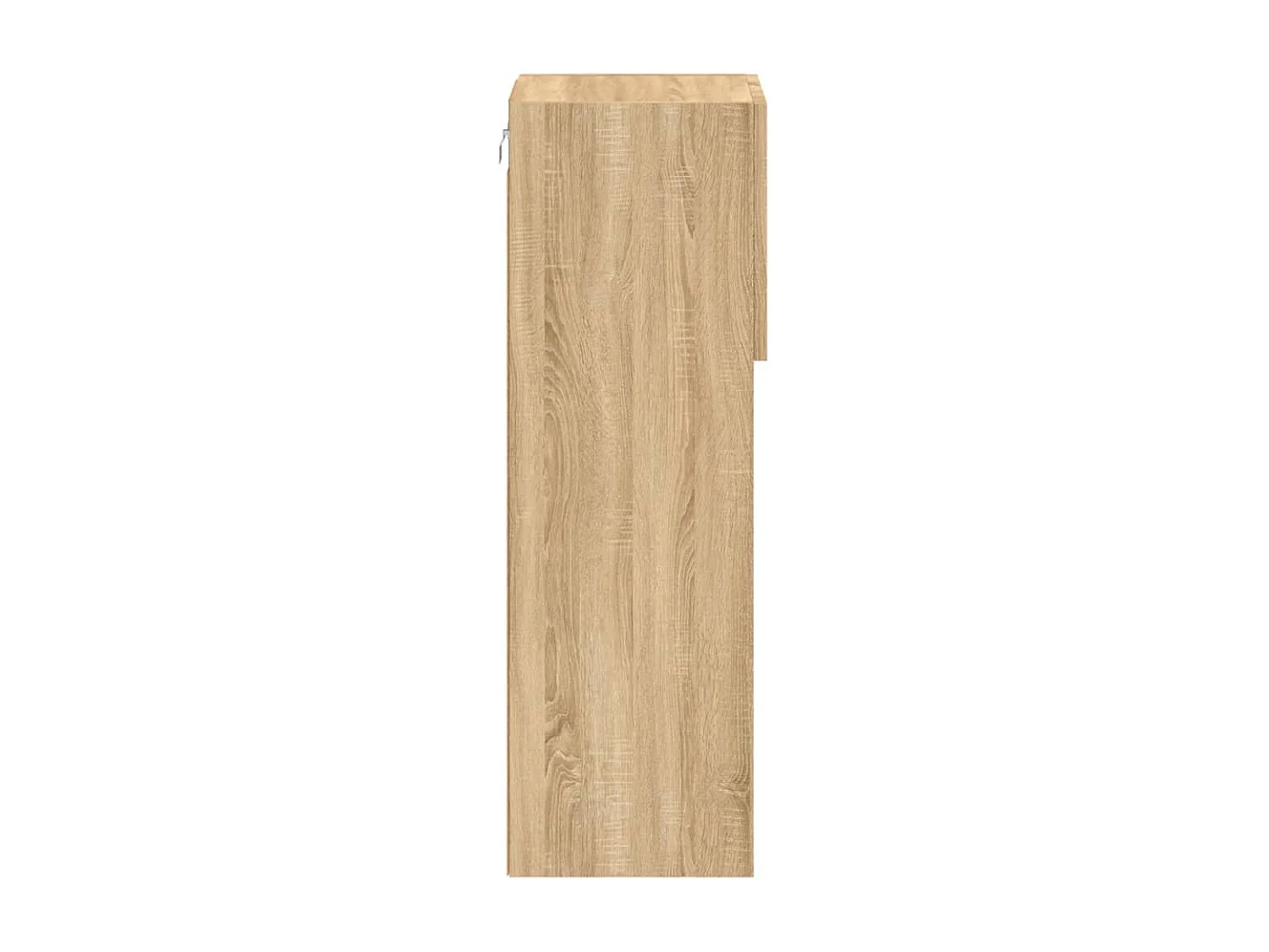 Tv-meubels met LED-verlichting 2 st 30,5x30x90 cm sonoma eiken