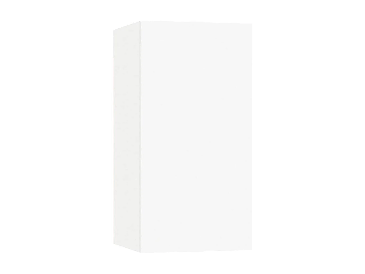 Meuble TV Blanc 30,5x30x60 cm Bois d’ingénierie
