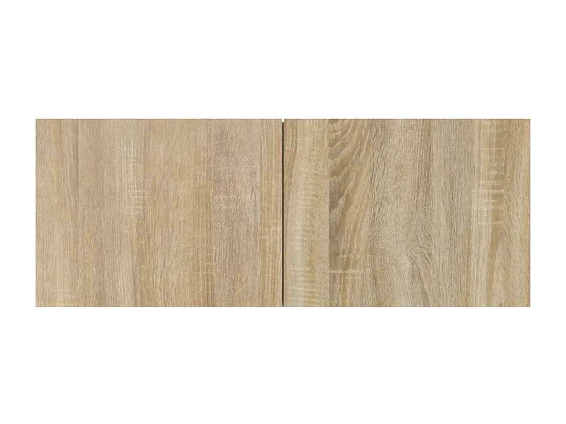 TV-Schränke 2 Stk. Sonoma-Eiche 80x30x30 cm Holzwerkstoff