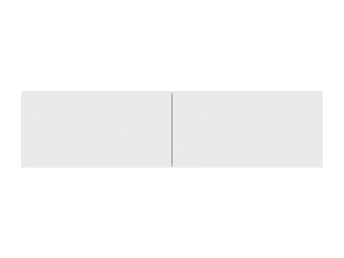 Móvel de TV 120x30x30 cm contraplacado branco