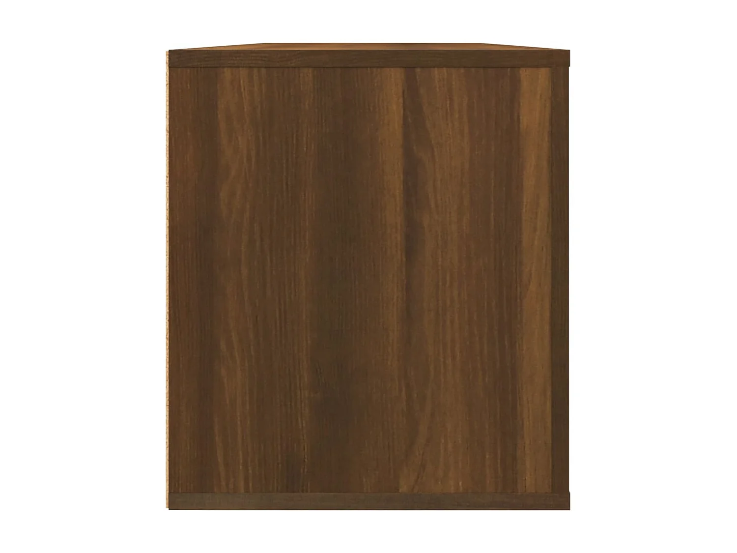 Móvel TV 100x35x40 cm madeira processada cor carvalho castanho