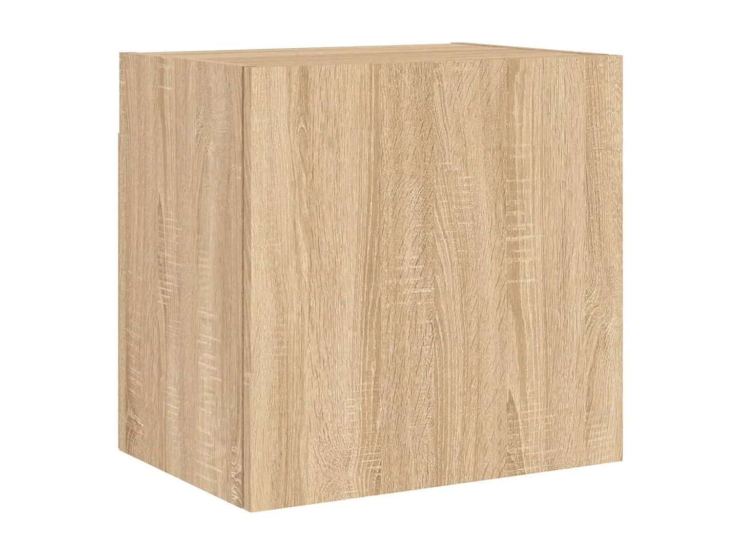 Mobili TV a Muro 6pz Rovere Sonoma in Legno Multistrato