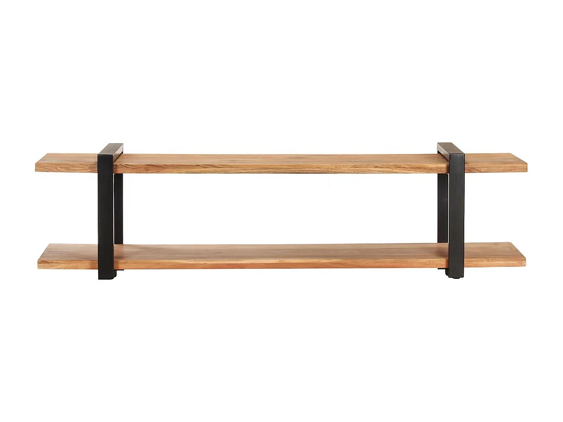 Mobile Porta TV 160x40x40 cm in Legno Massello di Acacia