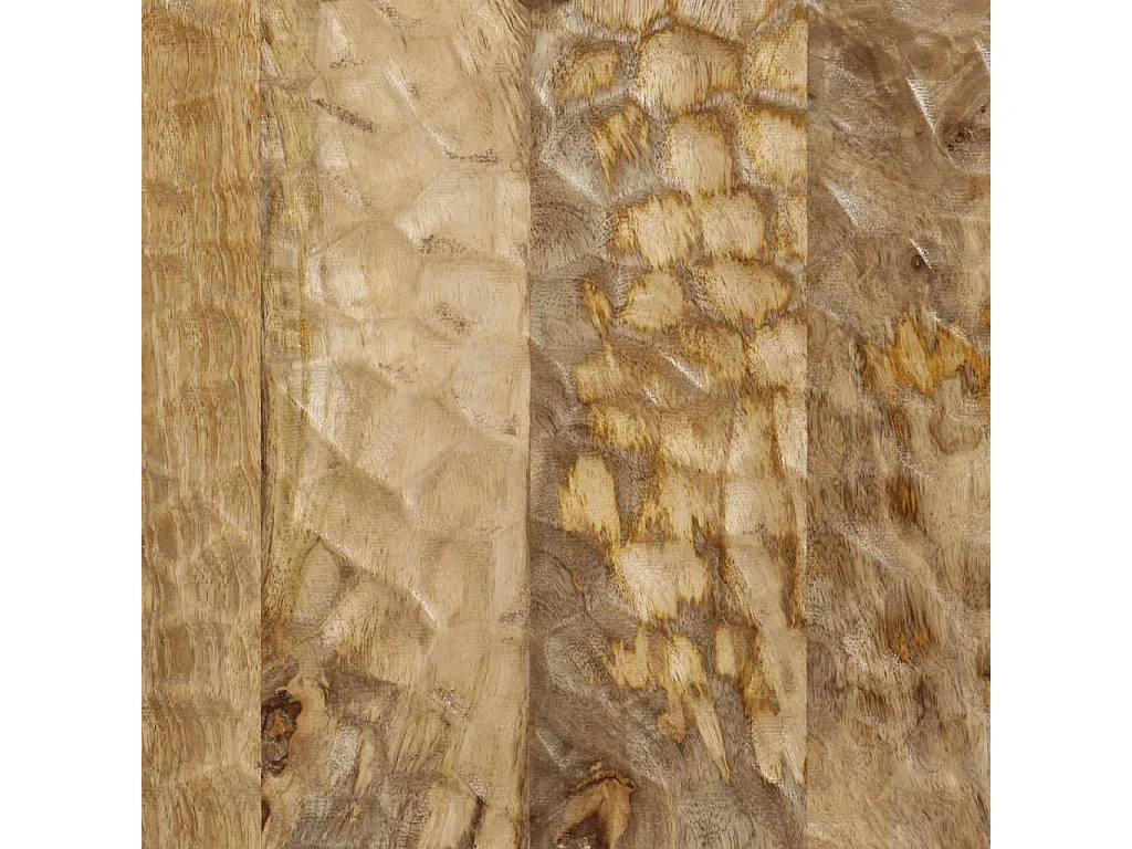 Meuble TV 80x31x46 cm bois massif de manguier