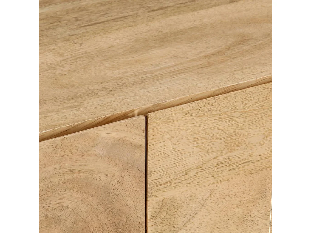 Meuble TV 145x30x41 cm Bois massif de manguier